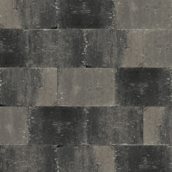 abbeystone 20x30x6 grijs/zwart