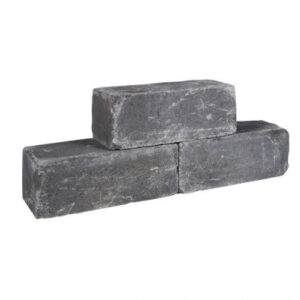 linea getrommeld 15x15x30 antraciet