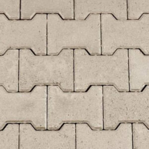 H-verbandsteen 8 cm grijs