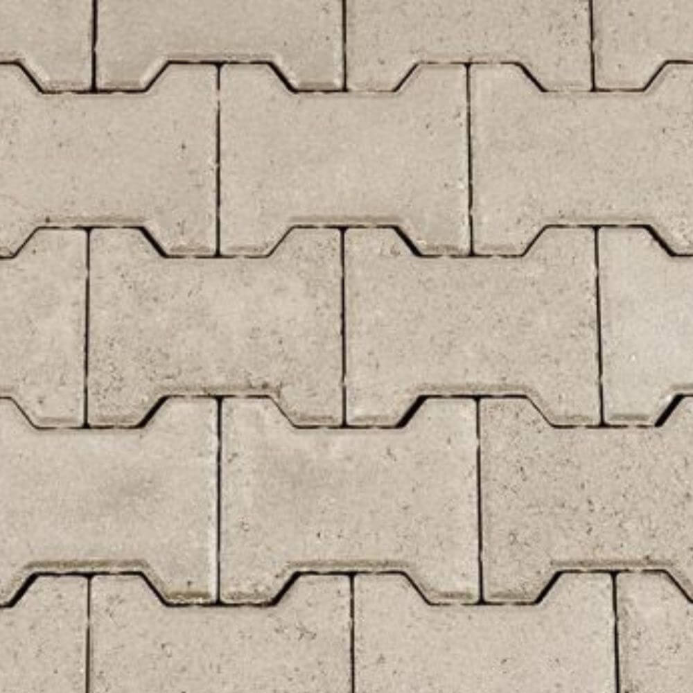 H-verbandsteen 8 cm grijs