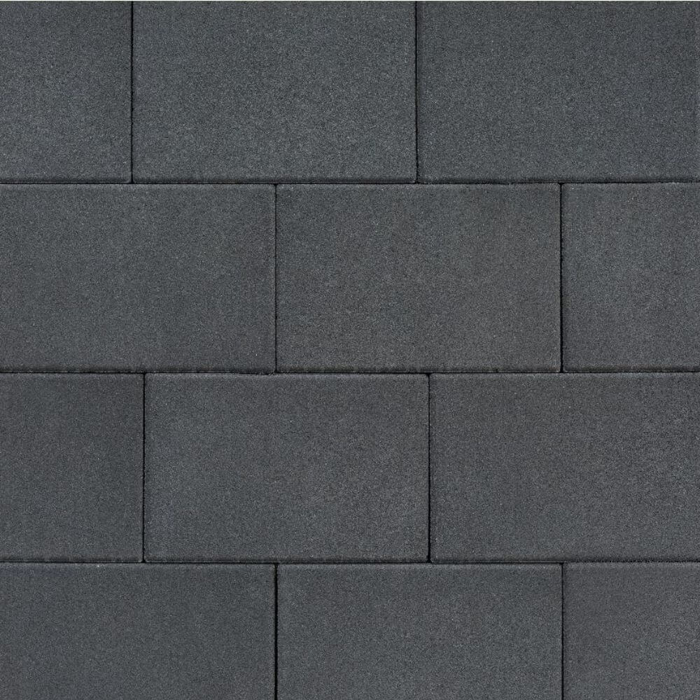 H2O square 20x30x6 cm comfort black
