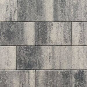 H2O square 20x30x6 cm comfort nero/grey