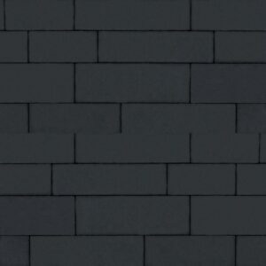 patio straight 7 cm black