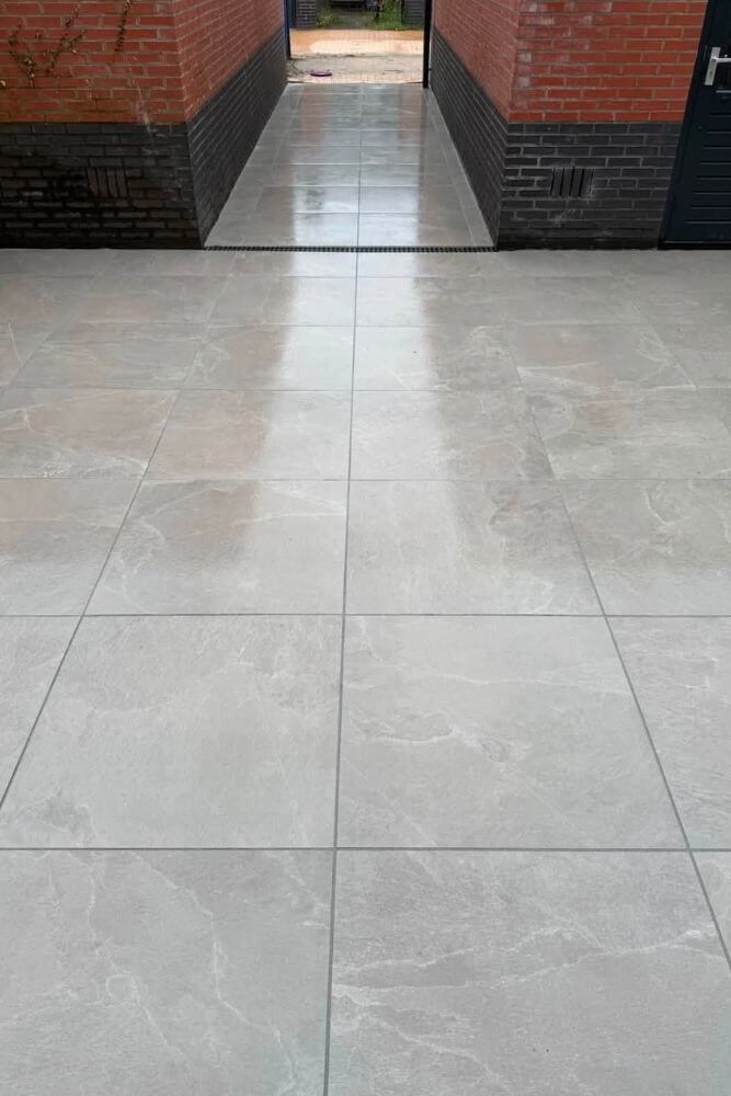 Tre 80x80x3 cm recco greige - Afbeelding 2