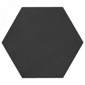Soft comfort zeskant nero