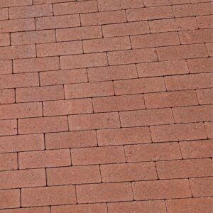 Dikformaat strak 21x7x8 cm gebakken bruin