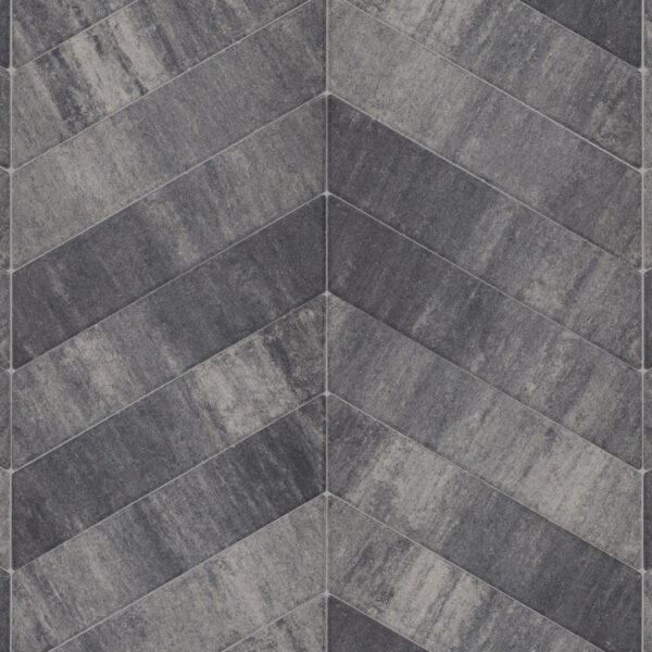 Soft comfort punto 50x12x8 cm grijs-zwart