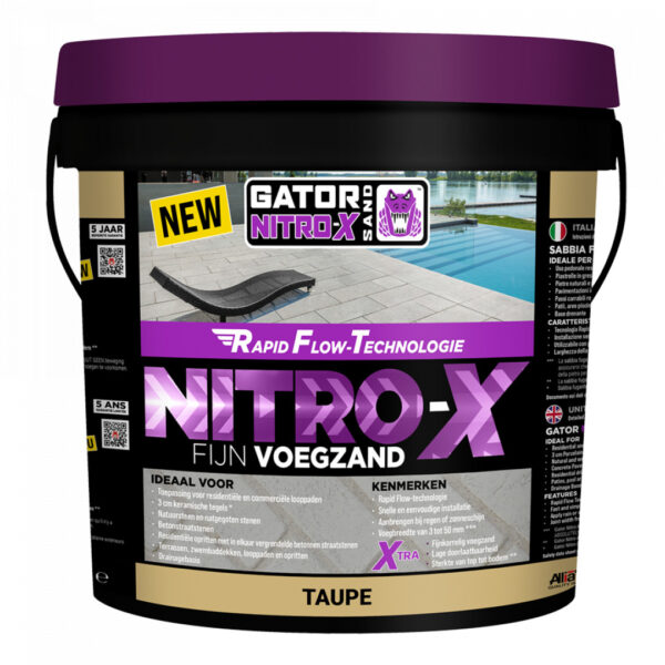 gator nitro x 12,5 kg taupe