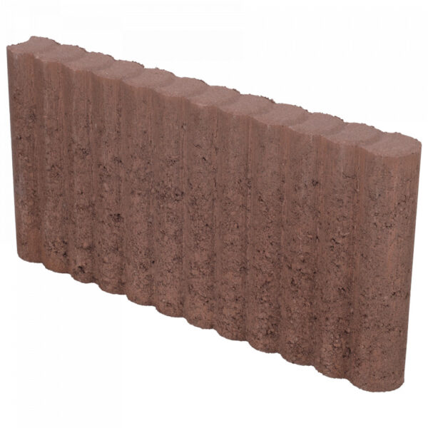 mini rondopalissade 6x25x50 cm bruin