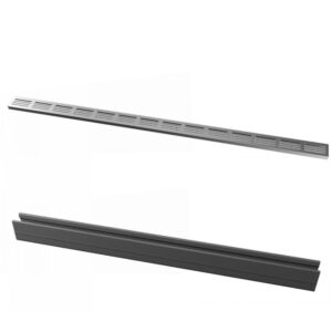 ultra drain straigt silver watergoot incl rooster