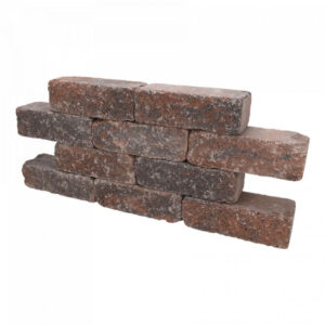 Catrock getrommeld 31x11.5x10 cm bruin/zwart