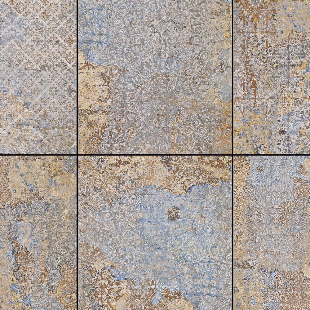 Cerasun catania 60x60x4 cm decor multi