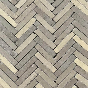 Gebakken vechtformaat 21x4x6.6 cm cardiff onbezand getrommeld