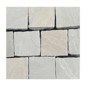 Kandla white beige 14x14x3-5 cm bekapt