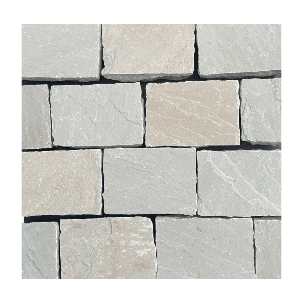 Kandla white beige 20x14x5-7 cm bekapt