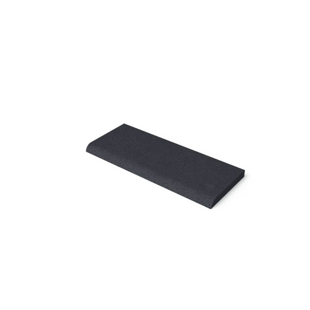 schellevis zwembadrand 100x40x5 carbon